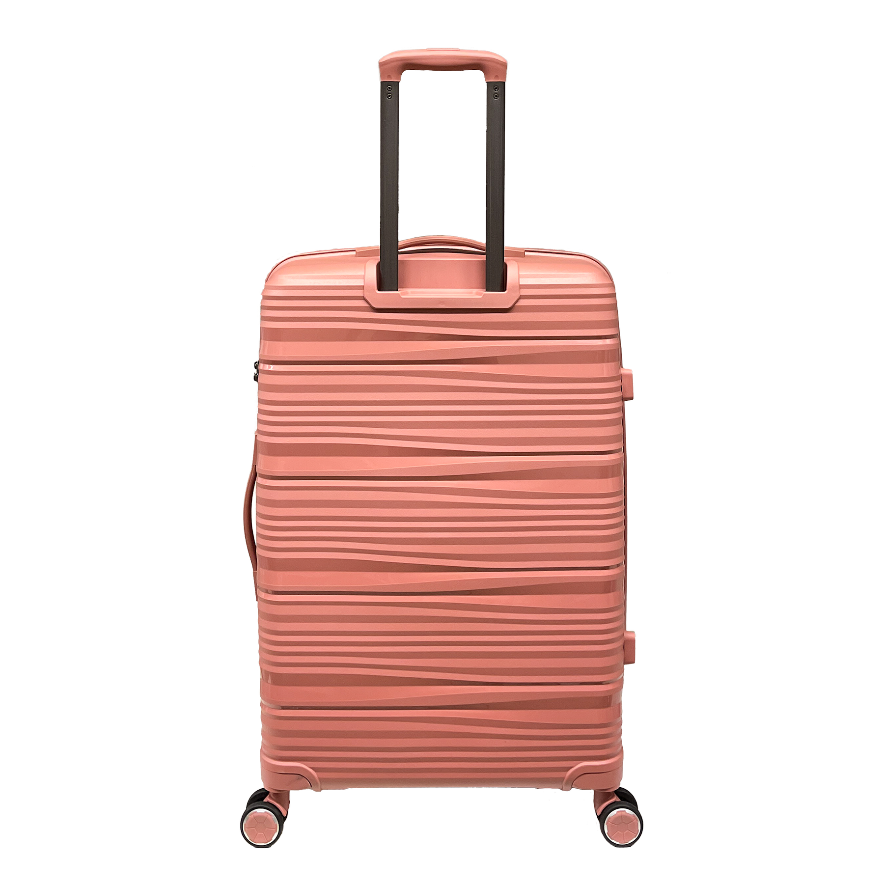 Grande valise en polypropylène résistante aux chocs avec serrure TSA intégrée