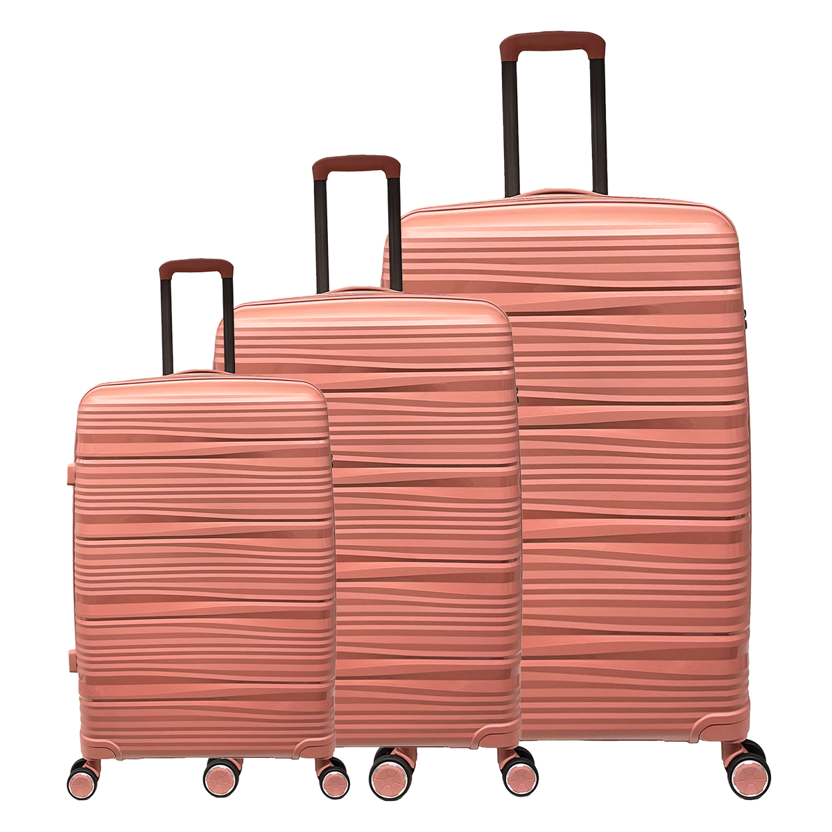 Ormi Koffers van polypropyleen met schokbestendigheid en geïntegreerd TSA-slot