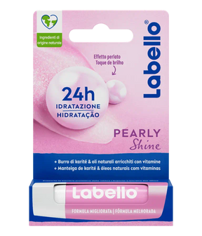 Labello Burrocacao Pearly & Shine 24H Geben Sie 5,5 ml ein