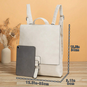2-in-1 transformable backpack: vintage style, double use bag with shoulder strap and backpack