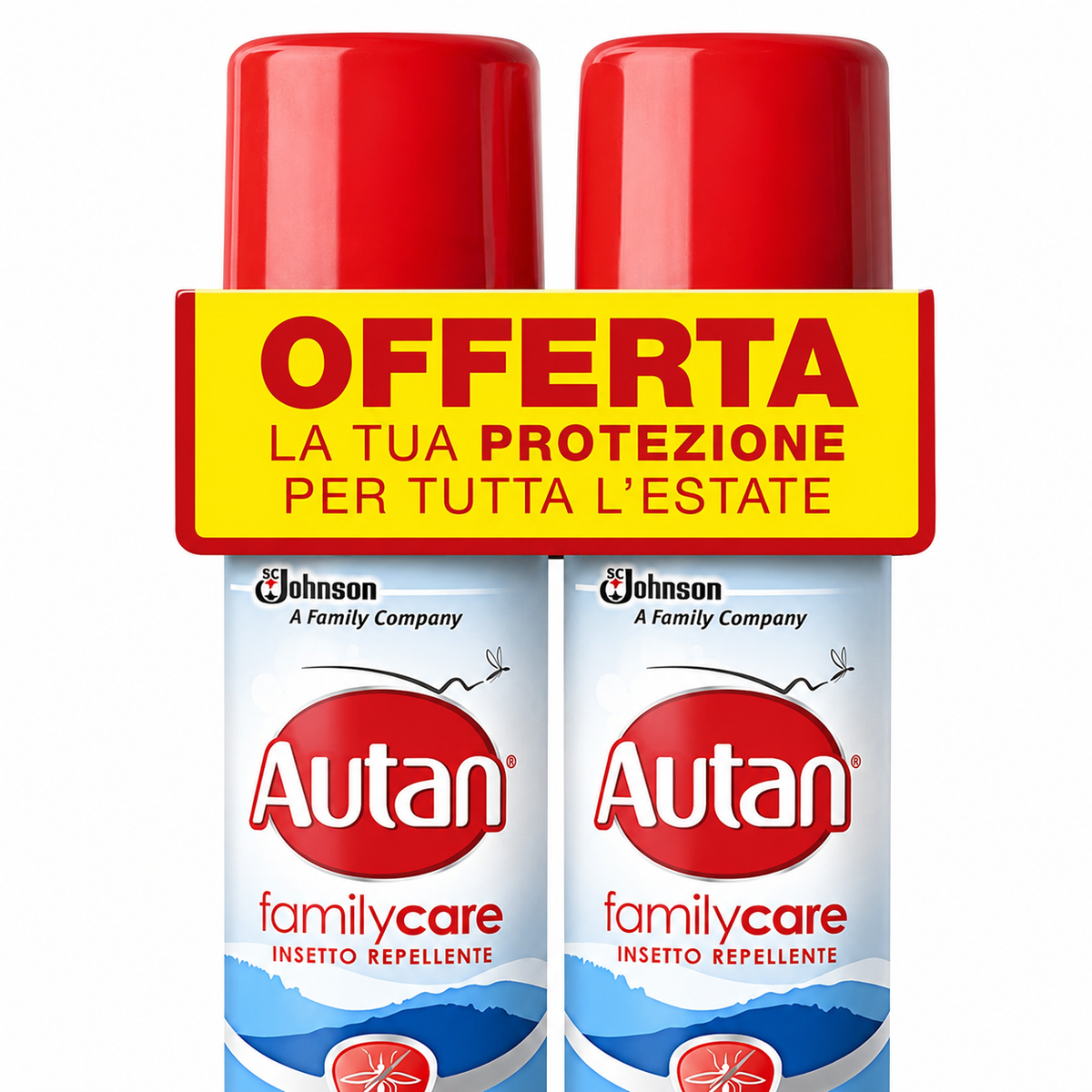 AUTAN družinska oskrba Spary 2 x 100 ml repelentne žuželke