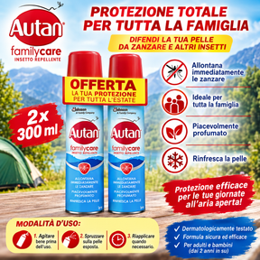 Autan Family Care Spary 2 x 100 ml afstotend insect