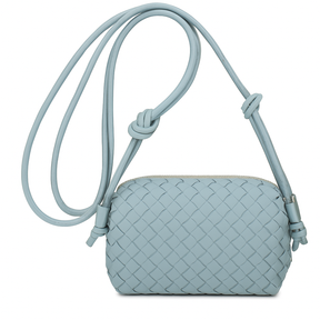 Enrico Coveri - Elegant and compact woven women's bag 20x40x13 cm