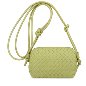 Enrico Coveri - Elegant and compact woven women's bag 20x40x13 cm