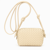 Enrico Coveri - Elegant and compact woven women's bag 20x40x13 cm
