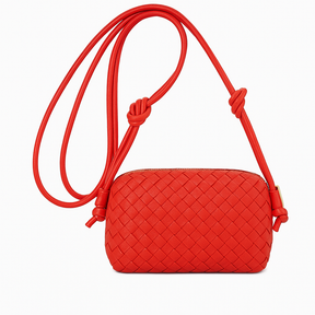 Enrico Coveri - Elegant and compact woven women's bag 20x40x13 cm