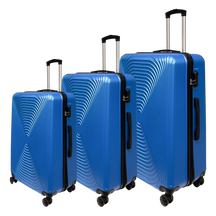Trolley Ormi StshLine Set z 3 kusů tvrdých kufrů z ultra lehkého ABS - Malý 55cm, Střední 65cm a Velký 75cm