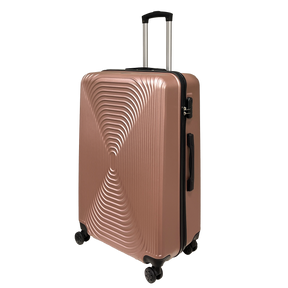 Ormi DuoLine Large Hardshell Trolley Suitcase 75x50x30 cm Ultra Lightweight in ABS with 4 360° Swivel Wheels