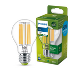 Η Philips οδήγησε το νήμα E27 60W - 4W, 840 Lumens, White Light 3000K, Ultra αποδοτικό