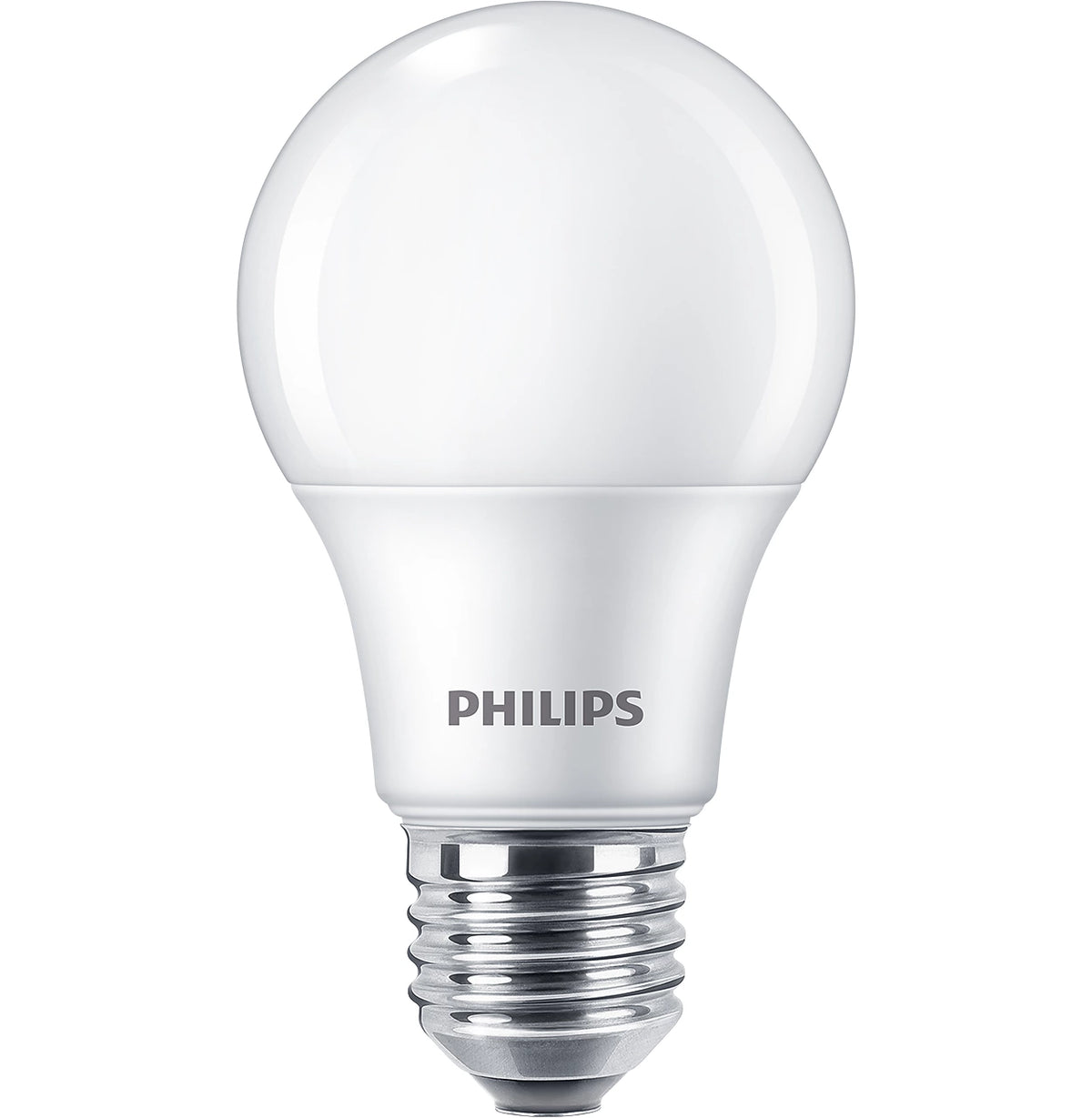 Philips LED E27 60W, 8W, 806 Lumen, Lumină Albă Hot 2700K - 3 bucăți