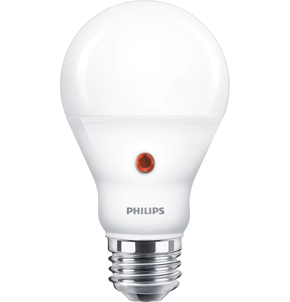 Philips liderou a lâmpada goccia com sensor de crepúsculo, 7W = 60W E27