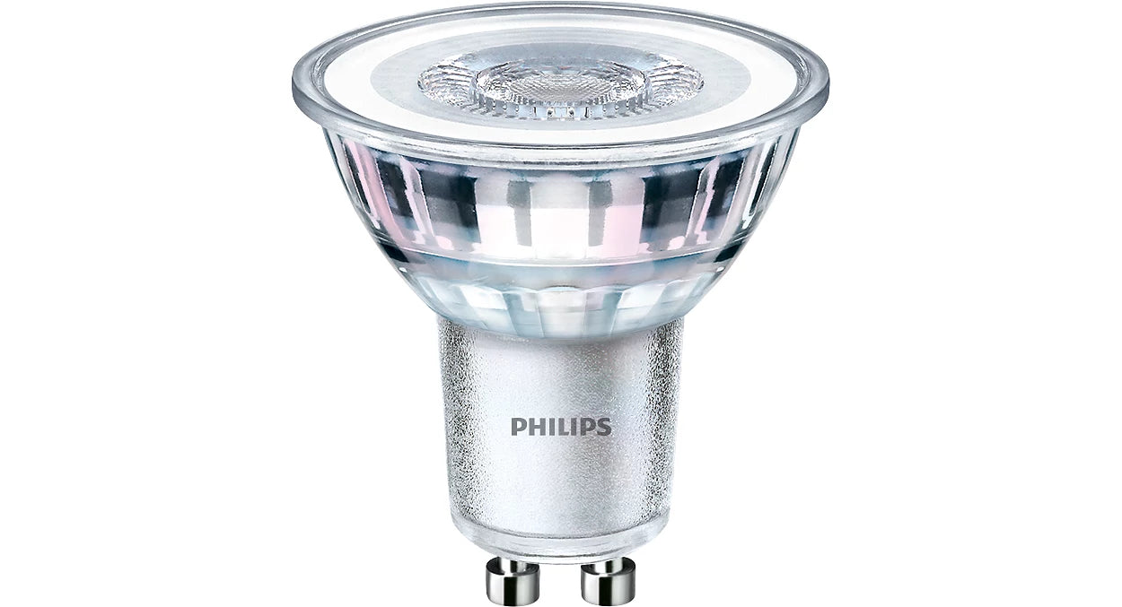 PHILIPS 6X LED BCLES LED CLASSIC 4,6W SPETLET (50W) - 355 LUMENS - GU10