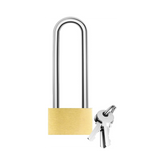 20 mm long padlock with 2 keys - Security for suitcase, luggage, travel bag, and backpacks