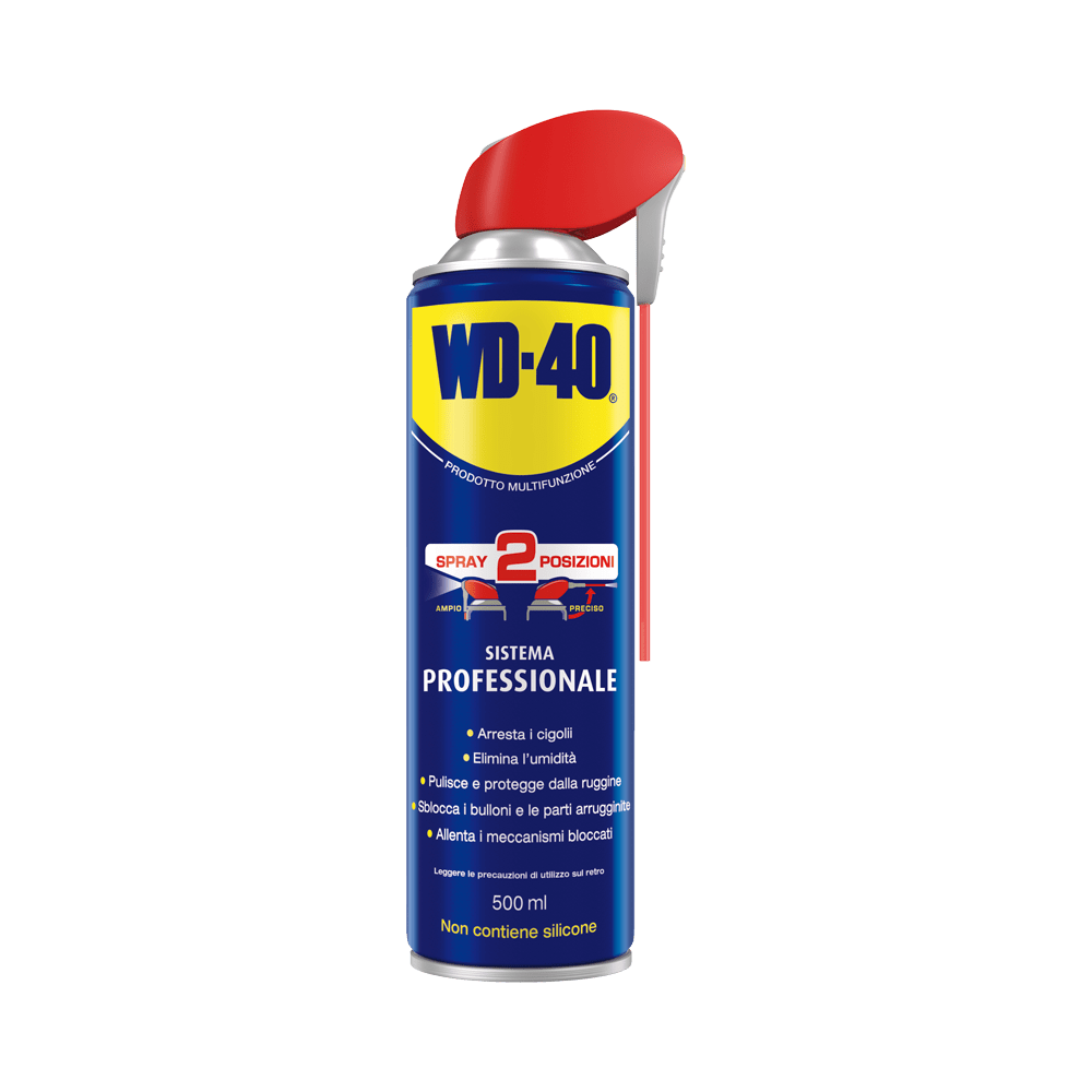 WD-40 Multifunction Lubricating 2 positions with professional system 500 ml