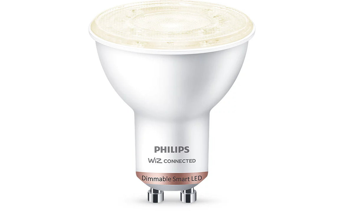 Η Philips οδήγησε τον έξυπνο λαμπτήρα Dimmerble White Light Light Attack GU10 4.7 = 50W