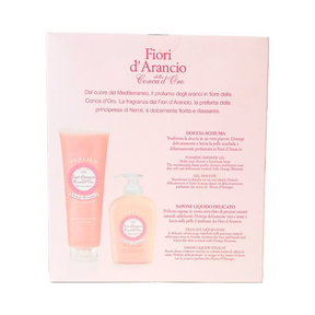 Perlier Board of Orange Blossom Floim Foam 250 ml + tekuté mydlo 300 ml