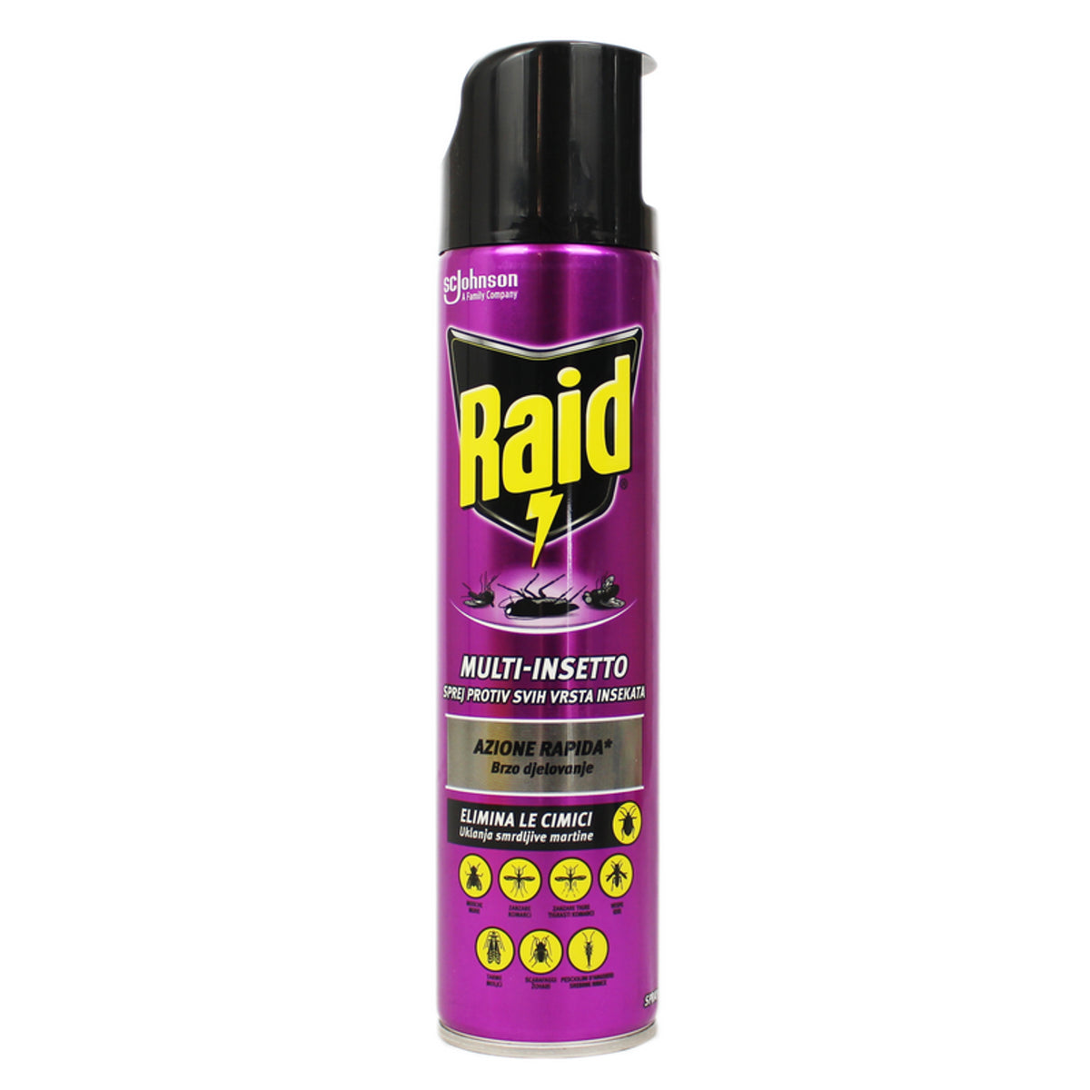 RAID Inseticida Multi Insect Spray 400 ml