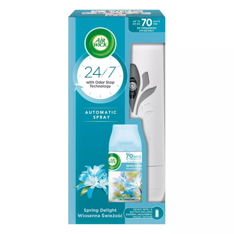 Air Wick FreshMatic Spray Automatic deodorant for Spring Primavera Profumo Environments