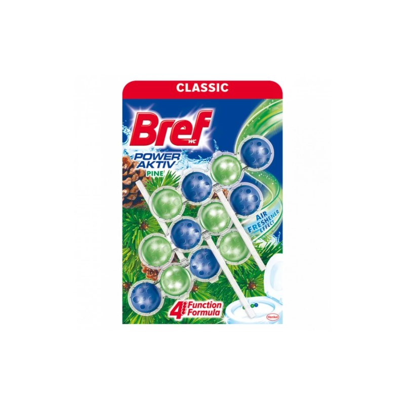 Bref WC Power Active Tavolette WC Pino 50g x 3 komada