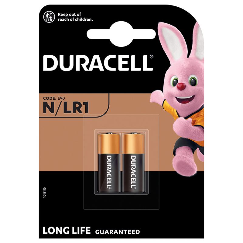 Duracell hosszú élettartamú akkumulátorok lúgos E90 N/LR1 1,5 V 2PZ