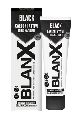 Blanx tandpasta zwarte carboni actief 75 ml