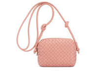 Enrico Coveri - Elegant and compact woven women's bag 20x40x13 cm