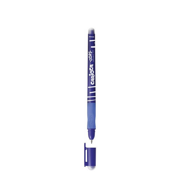 Carioca oups annuler le stylo gel 0,7 mm bleu