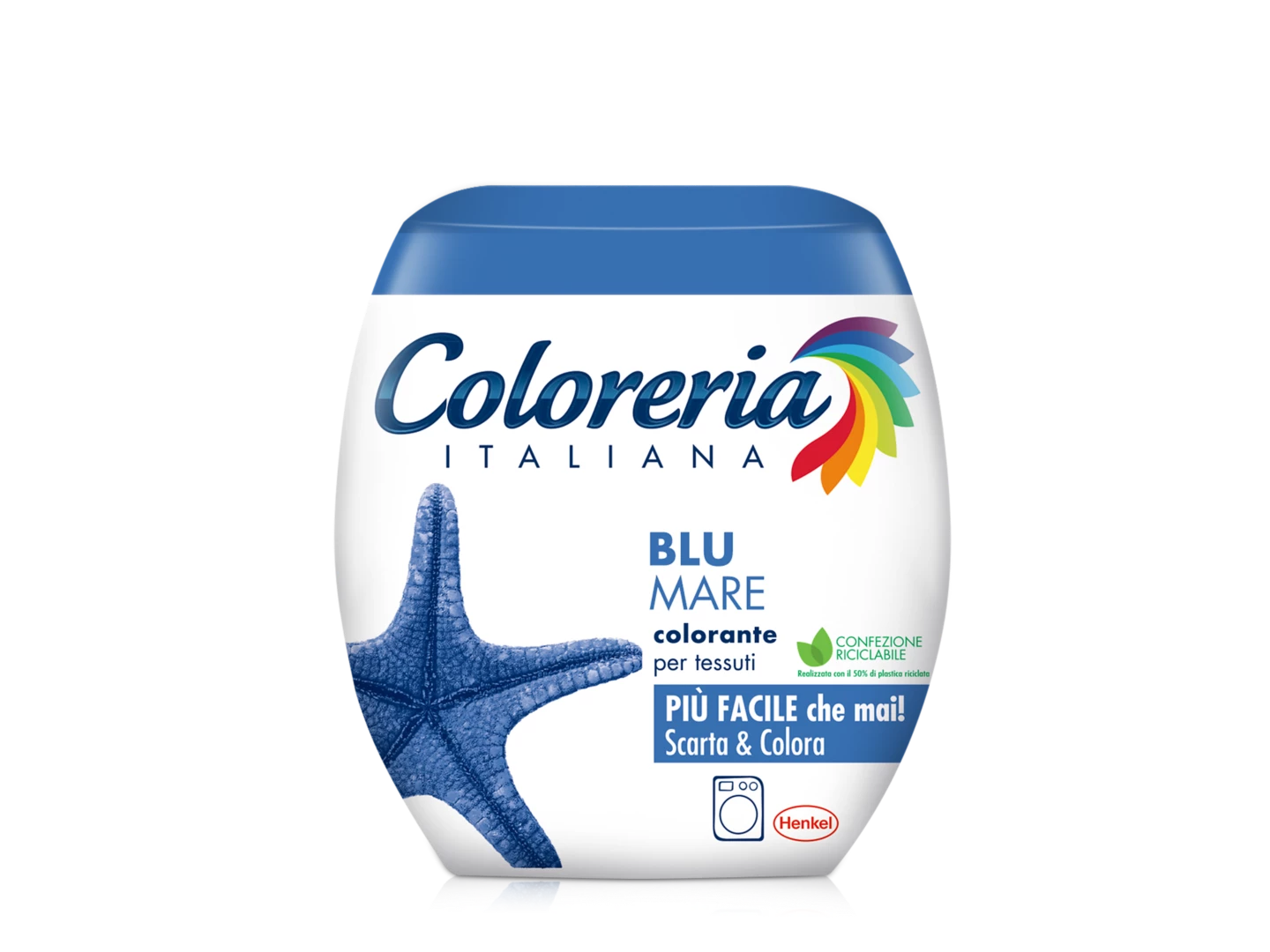 Coloriage italien Coloriage de mer bleu pour 350g tissu