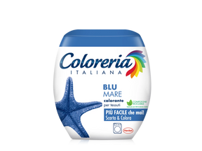 Coloriage italien Coloriage de mer bleu pour 350g tissu