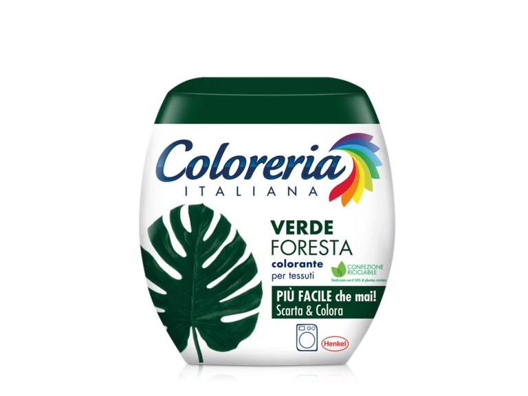 Coloration italienne Coloriage de forêt verte pour 350g tissu