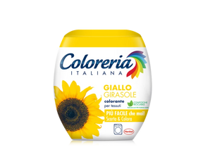 Colorir italiano coloração amarela de girassol para tecido 350g