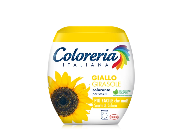 Italian coloring yellow sunflower coloring for 350g fabric