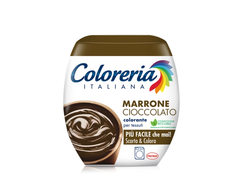 Colorado italiano para colorear de chocolate marrón para tela de 350 g