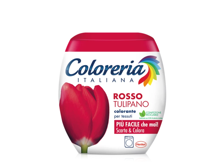 Italian coloring red tulip tulip for 350g fabric