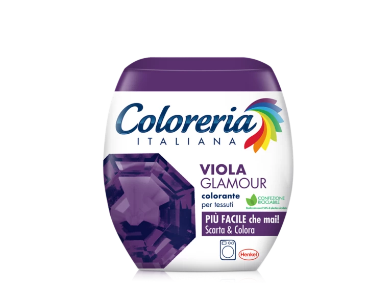 Italijos „Colorria Viola Glamour“ dažymas 350 g audiniui