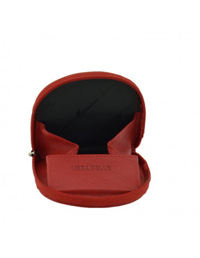 Count Massimo - Man holder in real leather with zip - Heel model 1715 - 8x9x2 cm