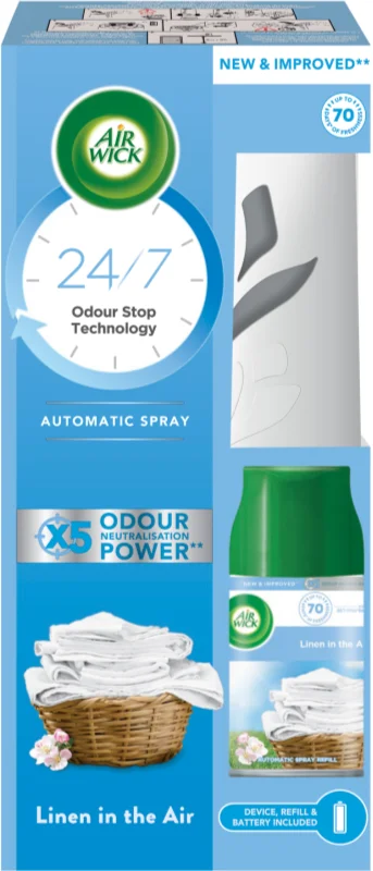 Air Docht Freshmatic Spray Automatic Deodorant für Leinen in der Luft 250 ml Umgebungen