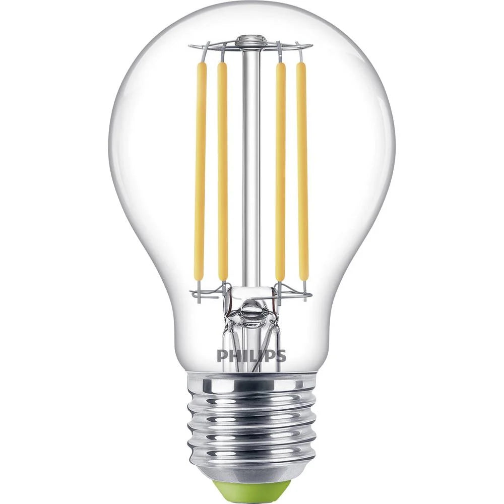 Philips LED -Filament E27 60W - 4W, 840 Lumen, weißes Licht 3000k, ultraeffizient