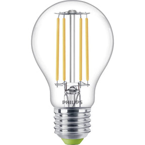 Philips LED Filament E27 60W - 4W, 840 Lumen, White Light 3000K, Ultra Efficient