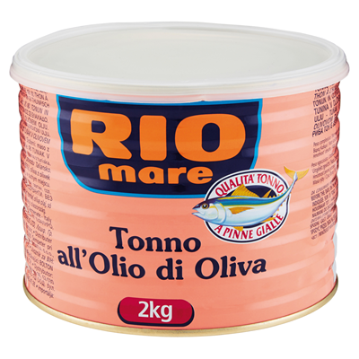 Rio Sea Thon avec de l'huile d'olive 1 boîte de 2 kg