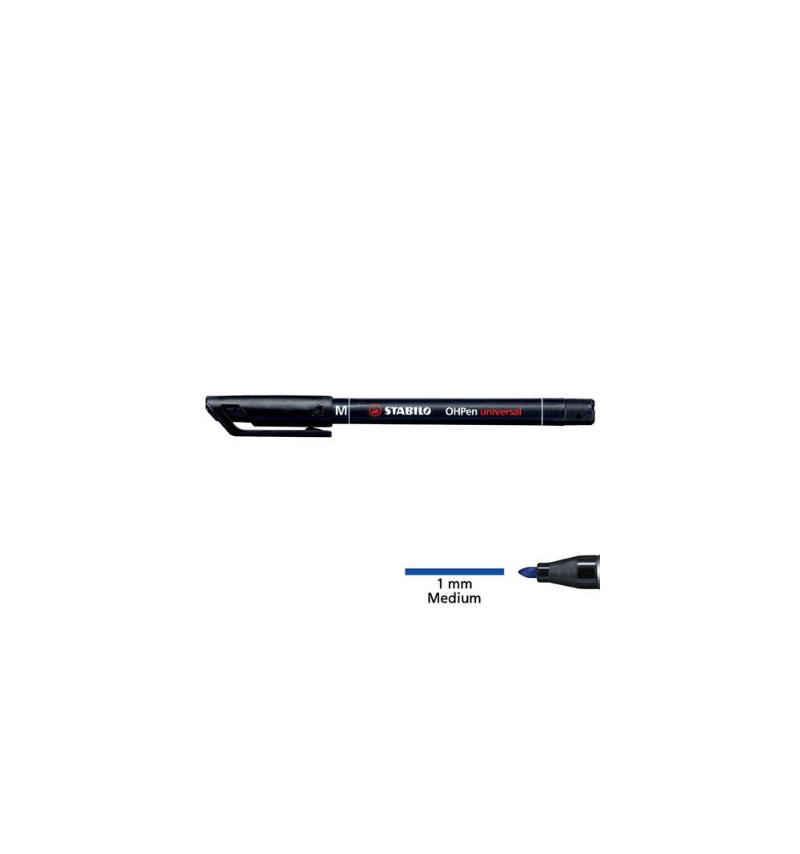 Stabilo Ohpen Universal Permanent marker - average stretch 1 mm - Black 843/46