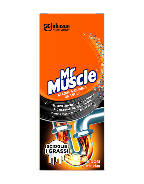 Mr Muscle Niagara Cuisle Granulle 250 Gr. Disgorgent