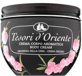 Tesoros del este Cuerpo de cuerpo Crema de orquídea del jarrón de porcelana 300 ml