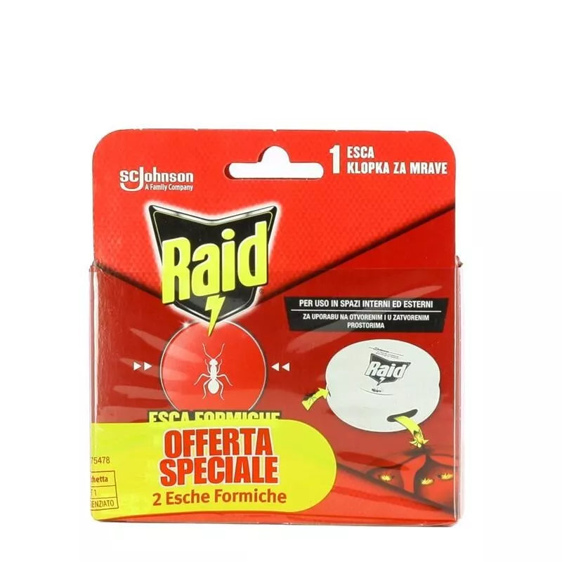 Raid BiPacco ants escaped - 2 pieces - Eliminates the anthill