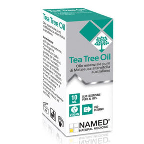 Navngivet tea tree rent essentiel olie melaleuca alternifolia drops 10 ml