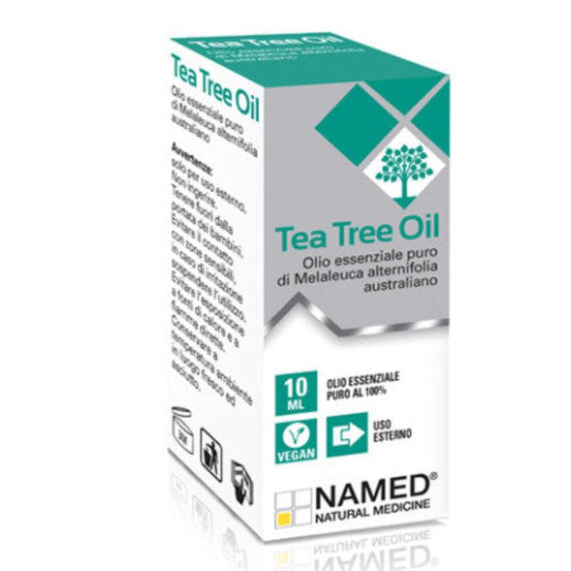 Named tea tree pure essential oil melaleuca alternifolia drops 10 ml