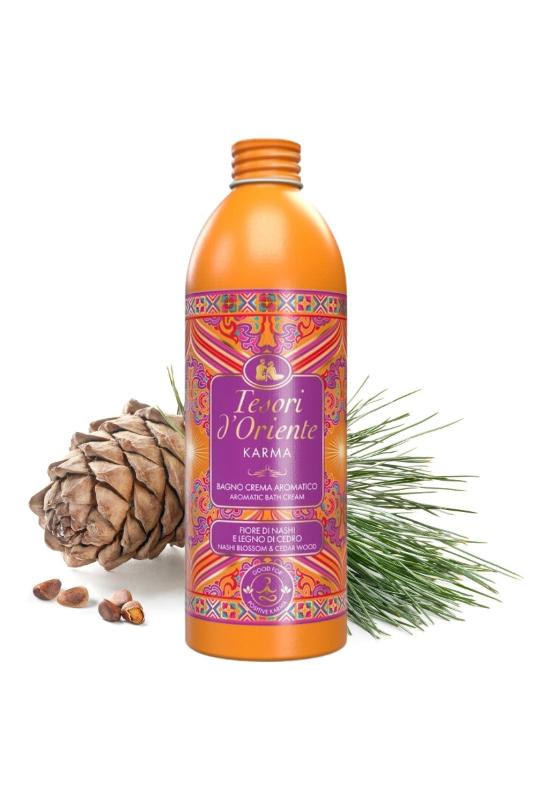 East Treasures kylpyhuoneen aromaattinen kerma karma nashi kukka ja seetri puu 500 ml