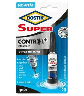 Bostik super control instantaneous liquid adhesive universal attachment 5 gr