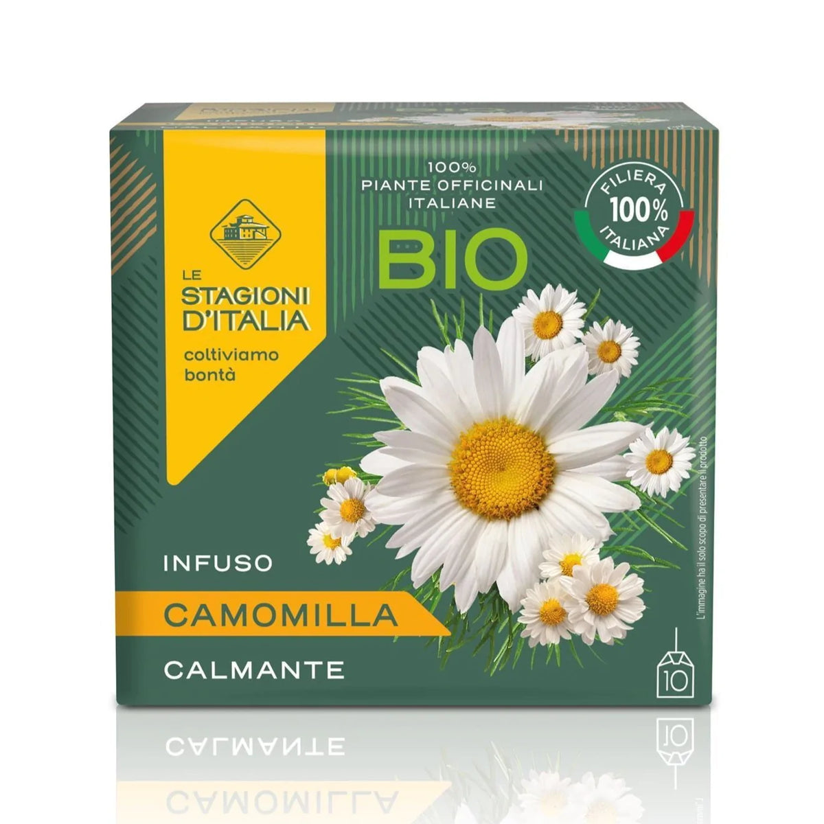 De seizoenen van Italië Infusion Chamomile Bio kalmerend 15 gram