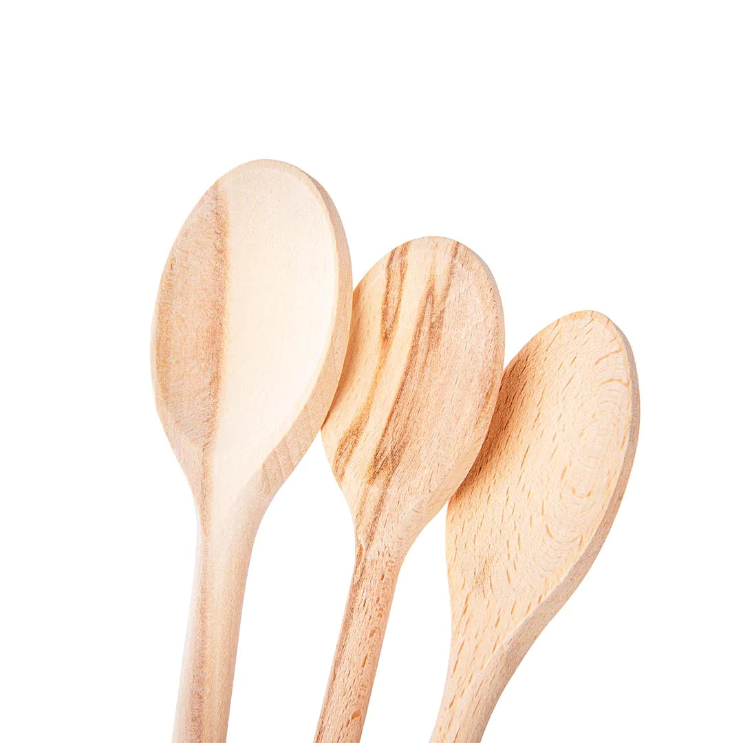 Wooden kitchen spoons - 3 pieces